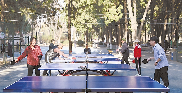 冬日里的运动热情